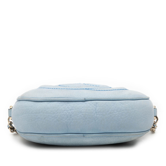 Pre-Loved Gucci Mini Nubuck Soho Chain Crossbody - Picture 3 of 8